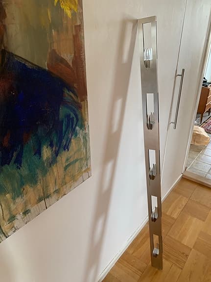 Vägghängd ljusstake