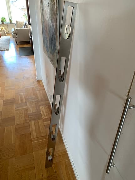 Vägghängd ljusstake