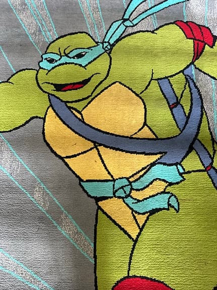 IKEA matta Teenage Mutant Ninja Turtles