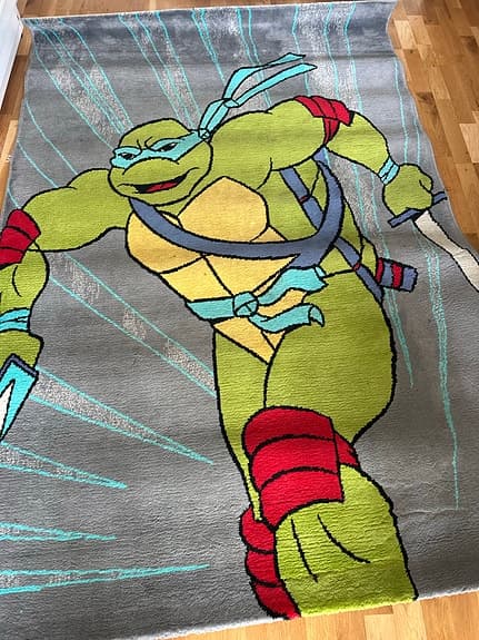 IKEA matta Teenage Mutant Ninja Turtles