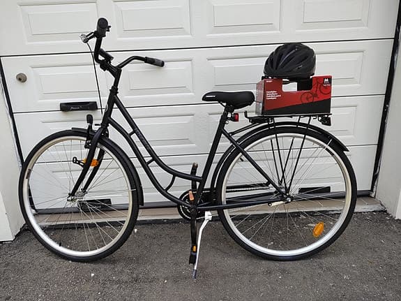 Oanvänd cykel