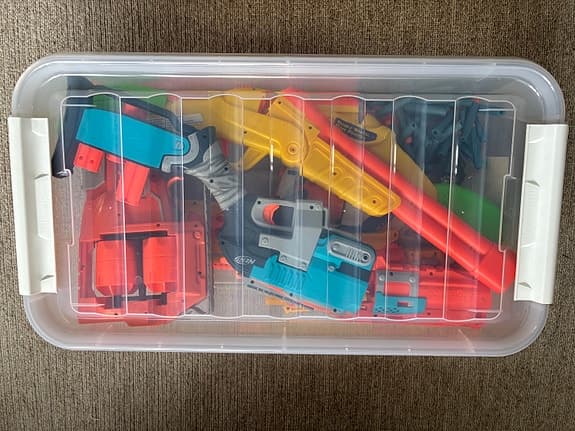 Nerf leksakspistoler och gevär