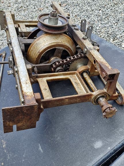 Transmission äldre Spakklippare Dixon mm...