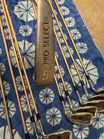 Pro Select golfklubbor set