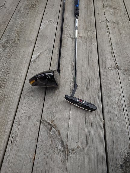 Golfset höger Callaway X20 4-PW + driver, putter, bag och vagn