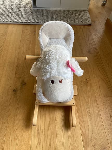 Gunghäst lamm
