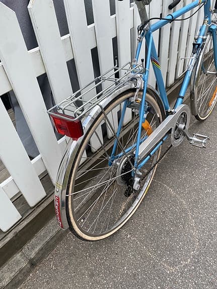 Crescent landsvägscykel 59 cm 28" herr blå