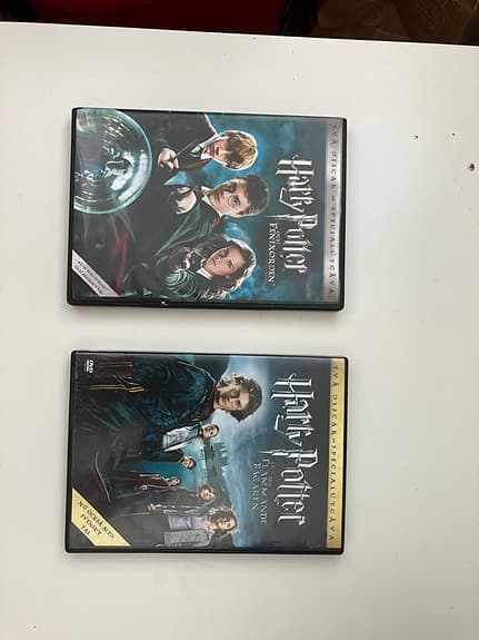 Harry Potter DVD Fenixorden och Halvblodsprinsen