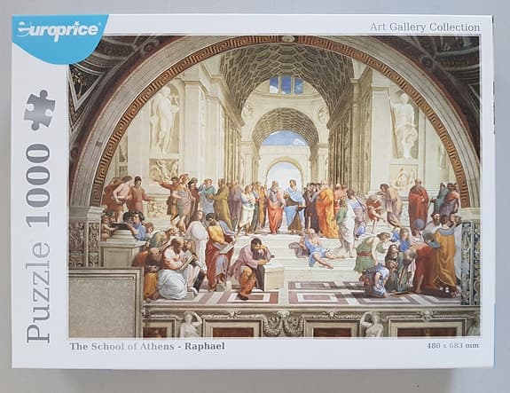 Art Gallery Collection pussel The School of Athens – Raphael