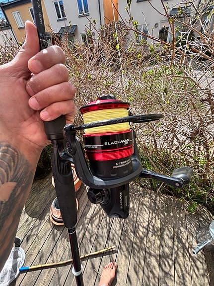Abu Garcia black max fiskeset