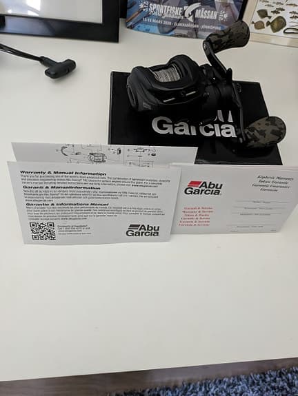 Abu Garcia Max X multirulle svart