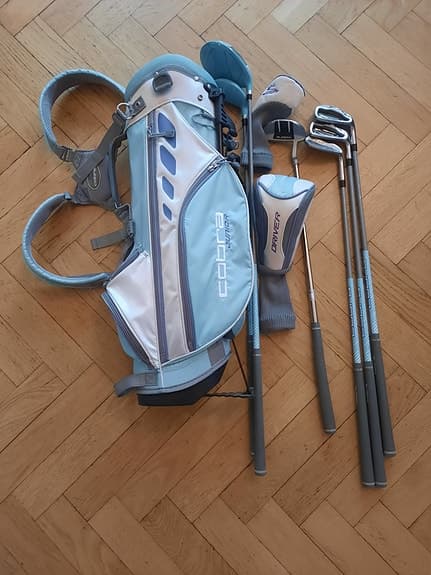 Golfset Cobra / Open / junior / knatte / golfvagn