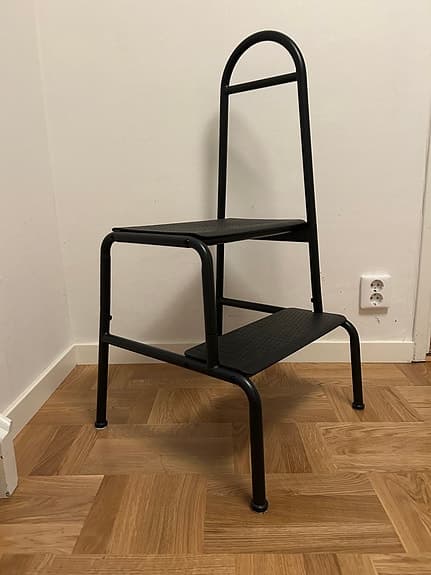 Stegpall Pall köksstege Ikea Bäsingen