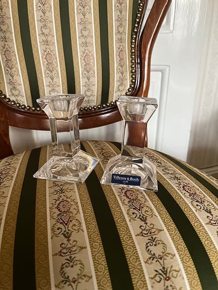 Villeroy & Boch ljusstakar i glas