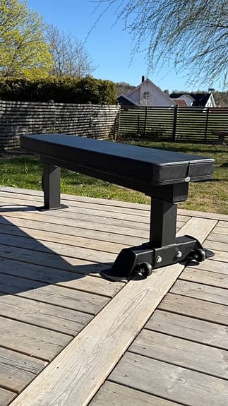 Träningsbänk Master Fitness Flat Bench Gold III