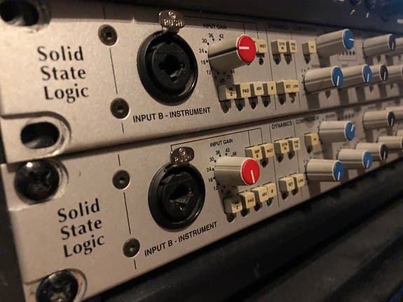(2st) SSL XLogic Super Analogue Channel (MED 24-BITARS A/D-OMVANDLARE)