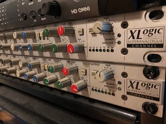 (2st) SSL XLogic Super Analogue Channel (MED 24-BITARS A/D-OMVANDLARE)