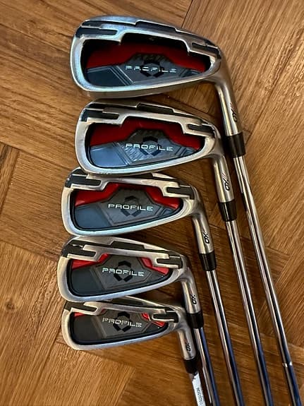 Wilson Profile golfklubbor järnset 6–P