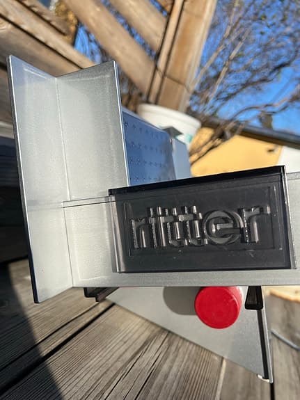 Ritter skärmaskin kök silver