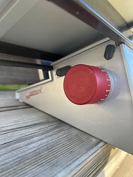 Ritter skärmaskin kök silver
