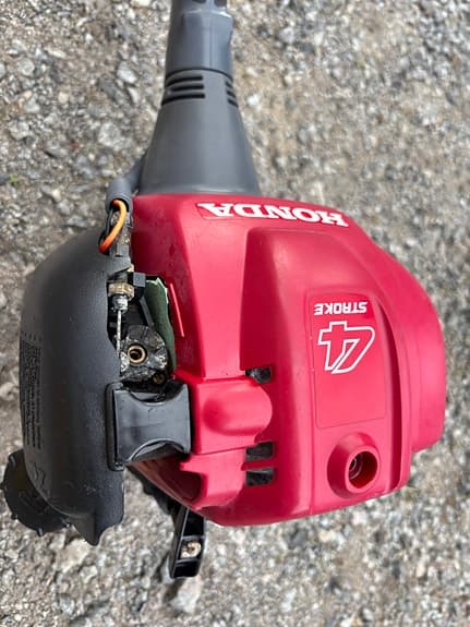 Honda 4-takt grästrimmer rödlackad