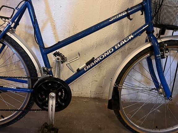 Diamond Back dam mountainbike 26" M blå