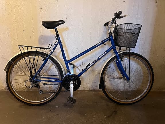 Diamond Back dam mountainbike 26" M blå