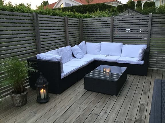 Loungsoffa m bord