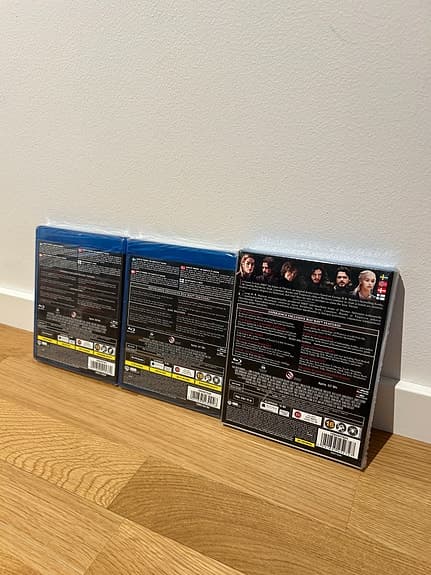 Game of Thrones Blu-ray boxar säsong 1–3