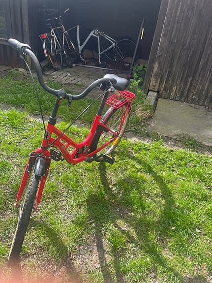 Monark barncykel 20" röd