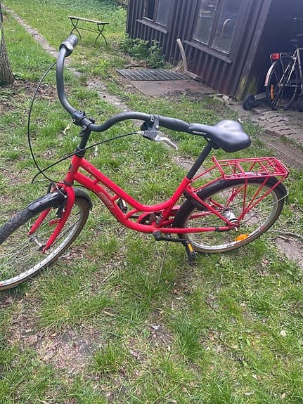 Monark barncykel 20" röd