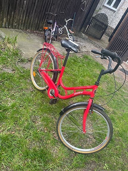 Monark barncykel 20" röd