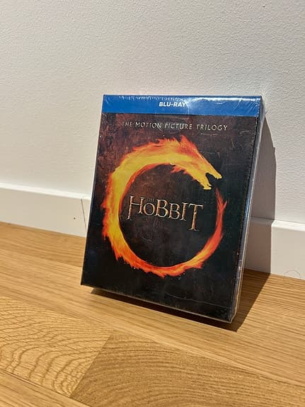 The Hobbit Motion Picture Trilogy Blu-ray box