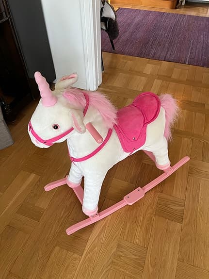Gunghäst Enhörning