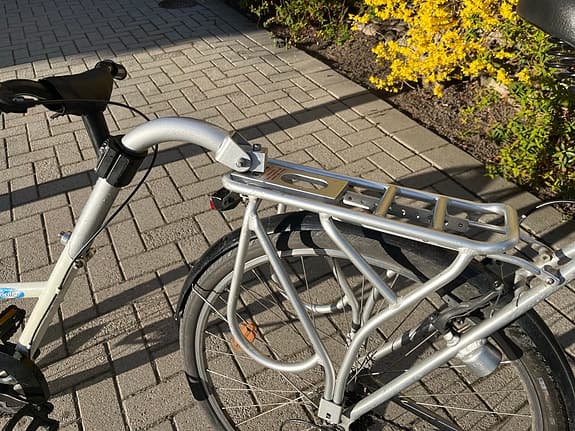 Påhängscykel + specialpakethållare