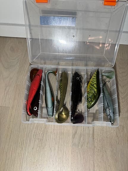 Bete och drag för fiska Gädda