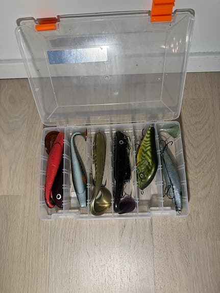 Bete och drag för fiska Gädda