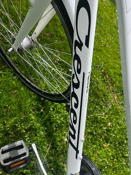 Crescent dam stadscykel 28" M vit