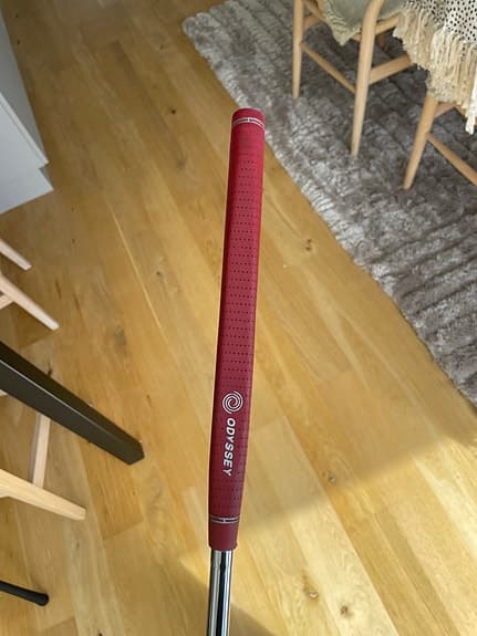 Odyssey 2-Ball white steel golfputter vänster