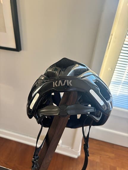 KASK cykelhjälm svart medium