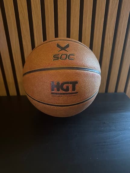 SOC HGT basketboll stl 5 brun