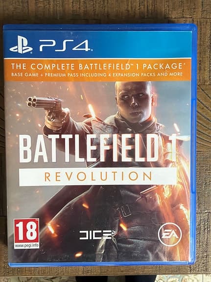 Battlefield 1 Revolution PS4 spel