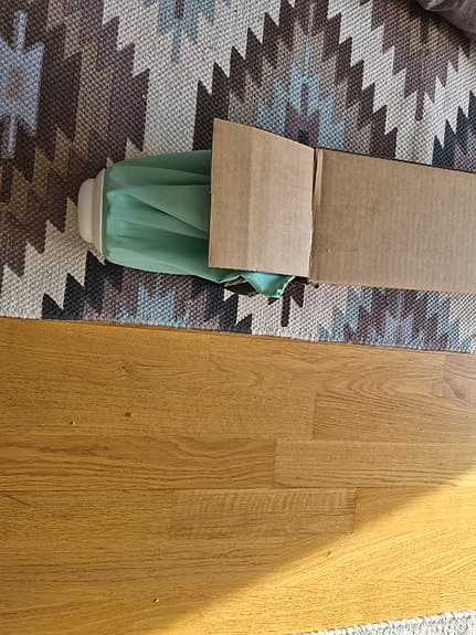 IKEA HÖGÖN parasoll 270 cm ljusgrön