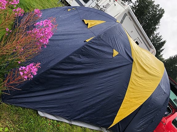 Tält för fyra personer