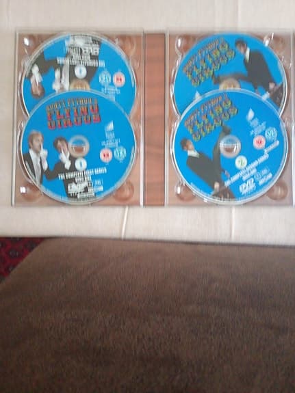 Monty Python Flying Circus DVD box + Personal Best DVD