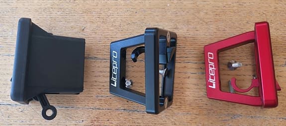 Brompton väskhållare fram