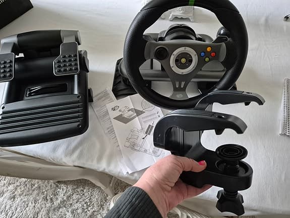 Xbox 360  Ratt och pedaler Mad catz