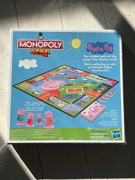 Monopoly Junior Peppa Pig – NYTT & oöppnat (inplastat)