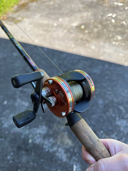 Abu Garcia Ambassadeur 5601 fiske rulle vänstervevad