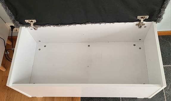 Sittbänk med förvaring